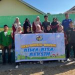 DPD KNPI Kota Bima Gelar Aksi Bersih-Bersih di Kelurahan Kumbe